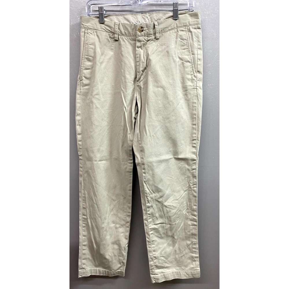 Polo Ralph Lauren Classic Fit Chino Pants Mens 30x30 Beige Straight Flat Front